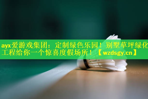 ayx爱游戏集团：定制绿色乐园！别墅草坪绿化工程给你一个惊喜度假场所！